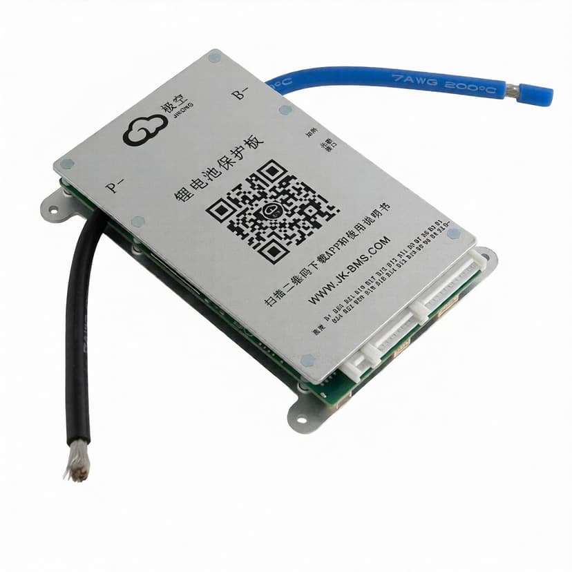 Плата BMS з активним балансиром JK Smart Active Balance BD6A17S6PR (8S 17S) 60 А Li Ion / LiFePO4