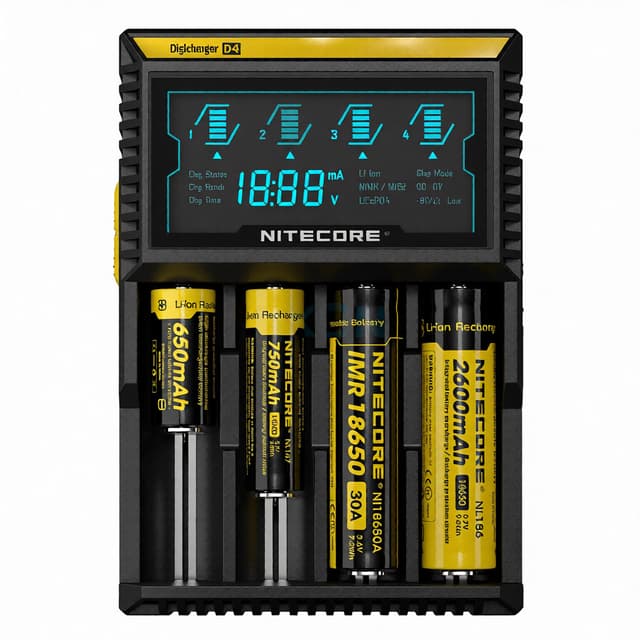 Зарядний пристрій Nitecore Digicharger D4