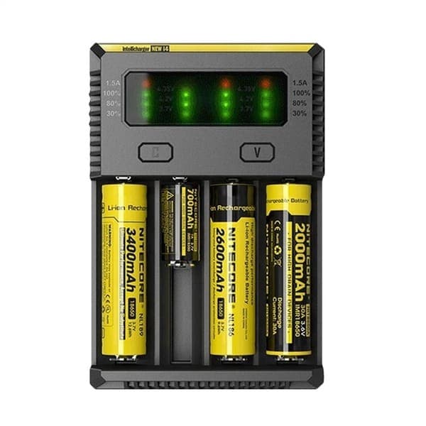 Зарядний пристрій Nitecore Intellicharger i4