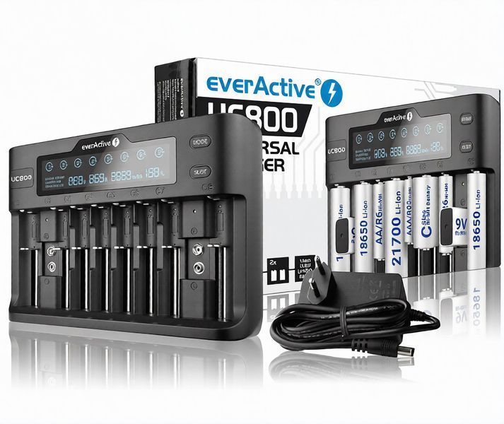 Зарядний пристрій EverActive UC800 100200 фото