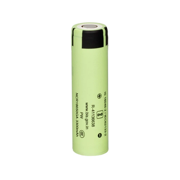 Sanyo NCR18650GA 3450mAh - 10A - Зелений 10055 фото
