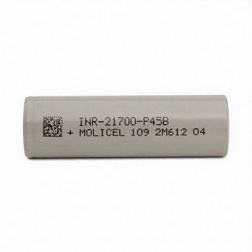 Акумулятор Li-Ion Molicel INR21700 P45B 4500 mAh 45 А 100125 фото